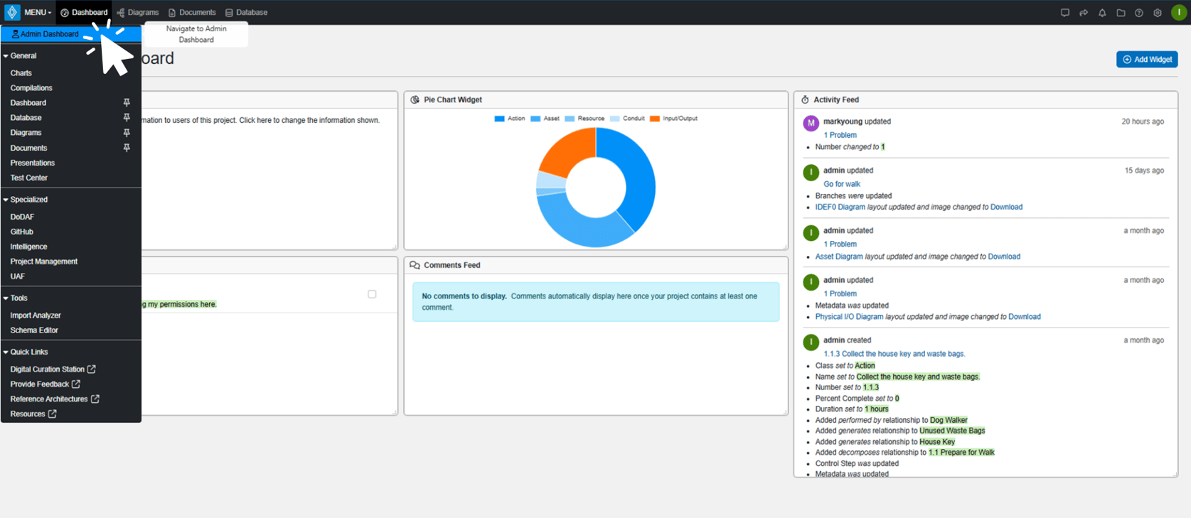 Admin Dashboard