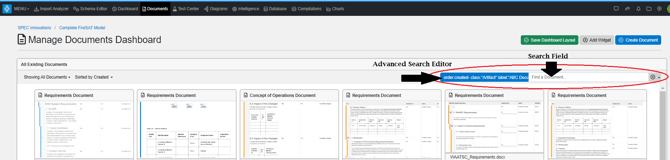 ASE and SF Docs View