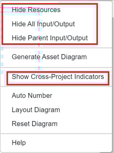 Action Diagram Hide Elements