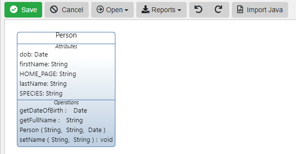 Class Diagram