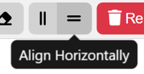 Diagrams Align Horizontally