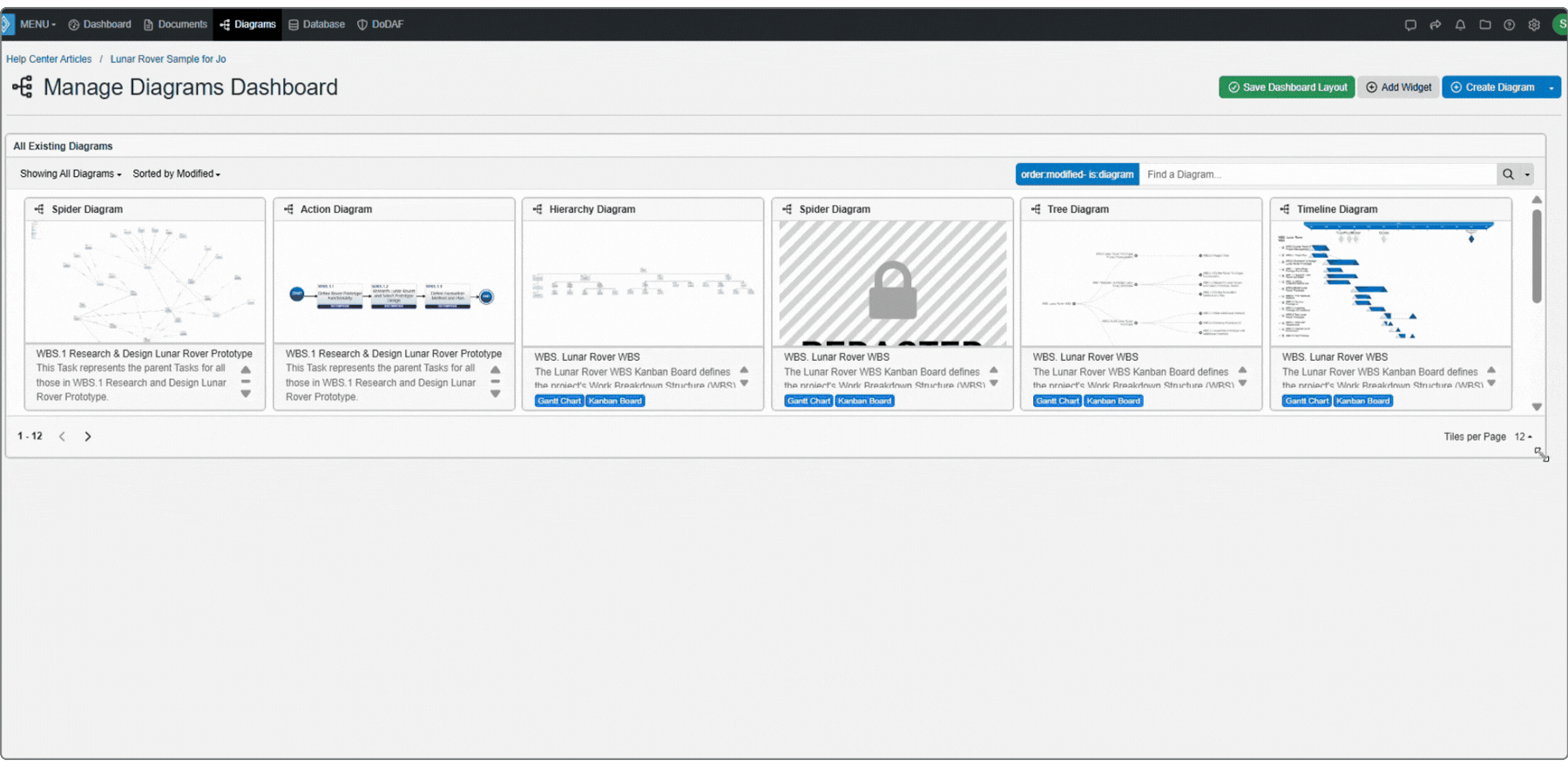 Navigating and customizing your Innoslate workspace