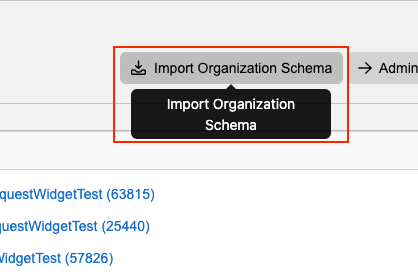 Organization Schema Import