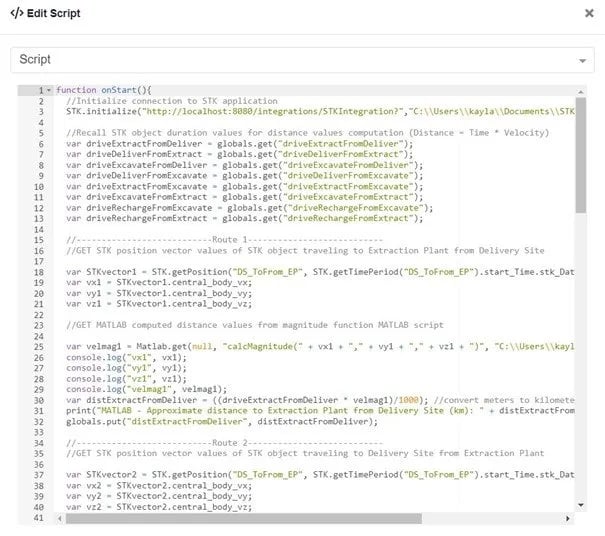    Script to Enable Innoslate/ MATLAB Initialization