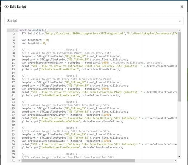 Script to Enable Innoslate/STK Initialization