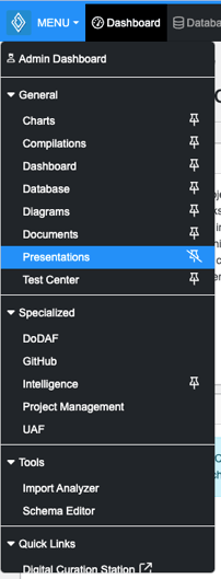 Presentations_Menu