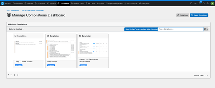 compilation dashboard 1