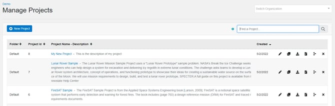 SearchForProject