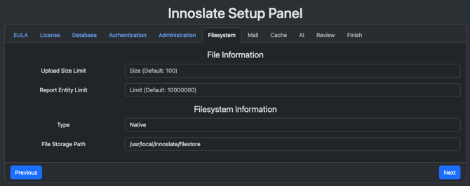 Setup_Filestorage