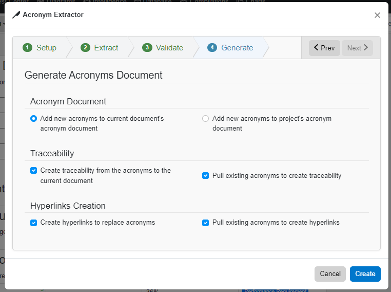 Test Suite Features and Settings