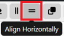 align horiz mult ent select act diag canvas