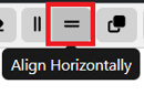 align horiz mult ent select act diag canvas