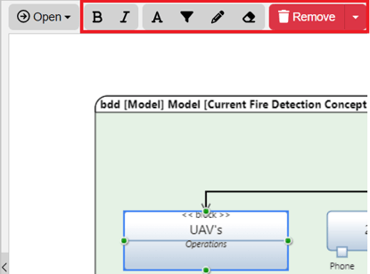 bdd block edit options
