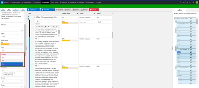 change qc attribute docs view