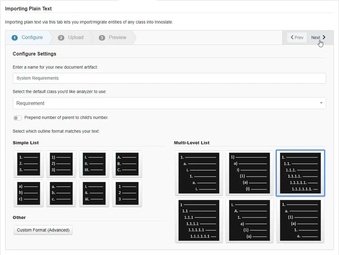 import analyzer txt 5