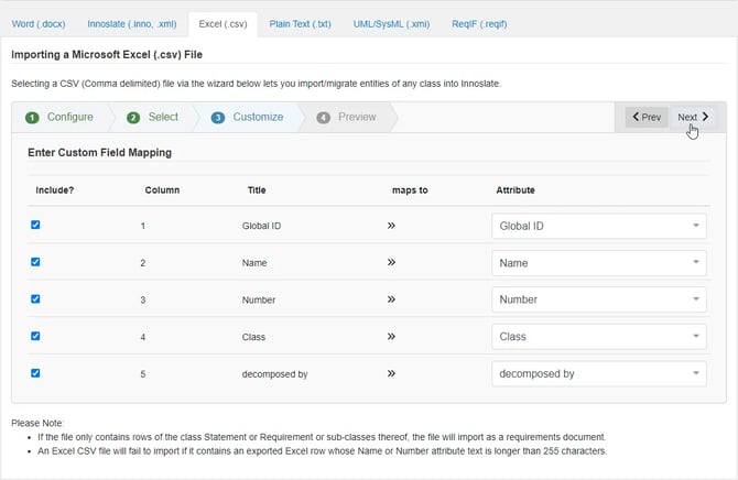 import csv 7