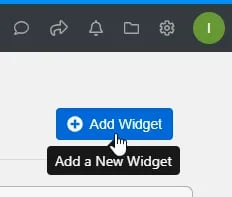 add widget project dashboard