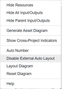 disable external layout 4.12