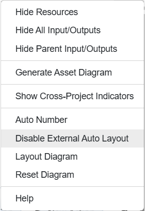 disable external layout 4.12