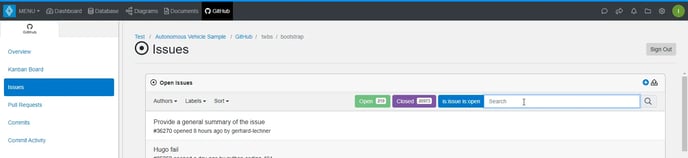 github-search-exisiting-issues