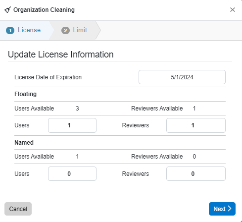 Clean Users Cleaning Dashboard