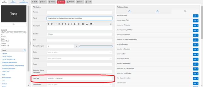 task entity view 2
