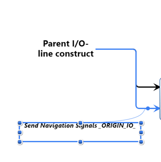 label line example icom idagram