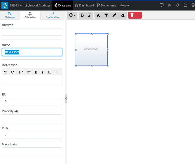 add asset isquared diagram step 2