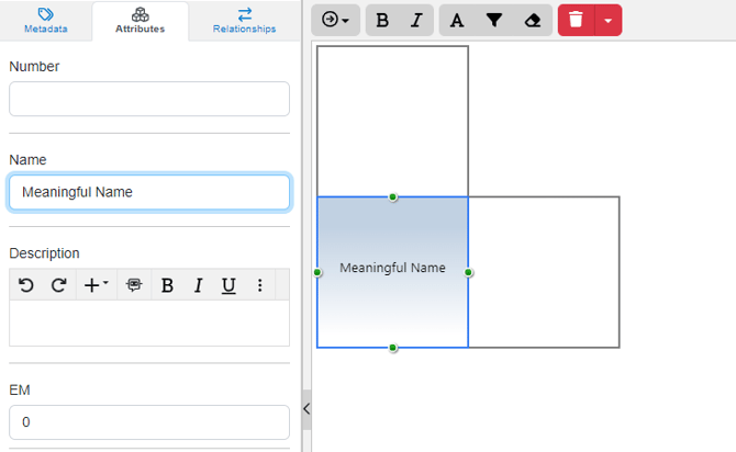 name new asset isquared diagram step 4