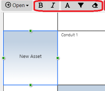 asset construct editing overview isquared diagram