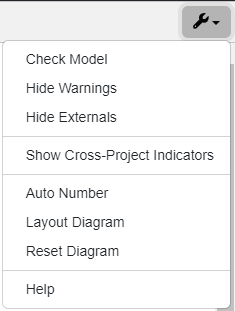 physical i/o settings menu