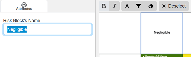 name change risk matrix