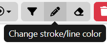 change stroke line