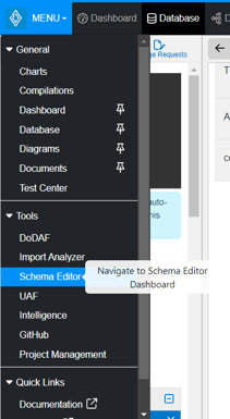 nav to schema editor