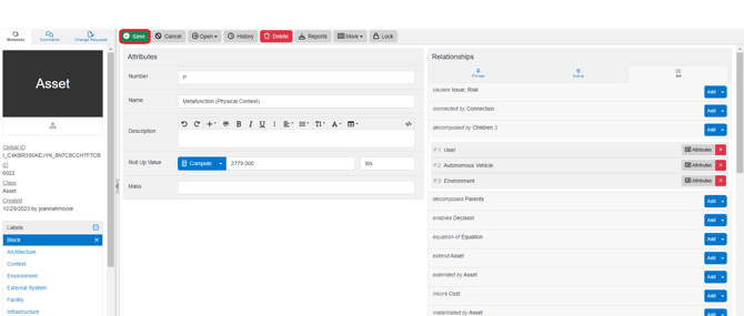 computable in entity view