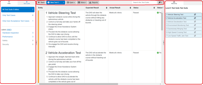 test suite view components