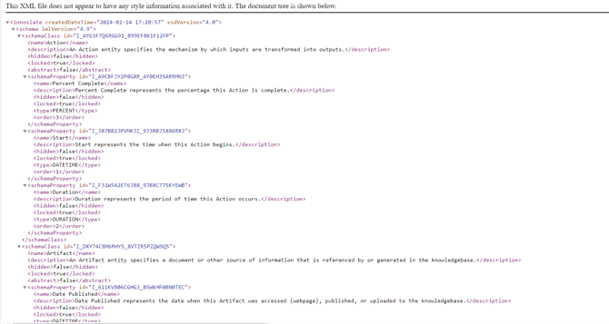 xml preview test suite view