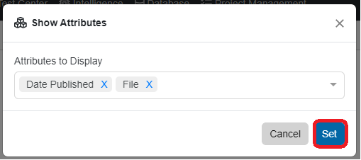 set attributes settings hierarchy diagram