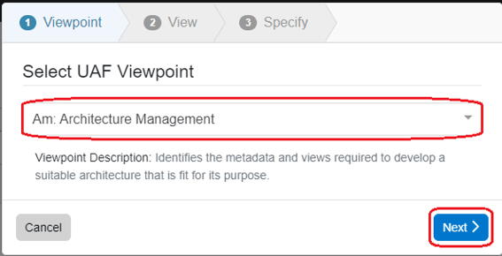 create uaf view step 1