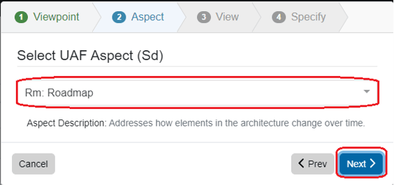 create uaf view step 2