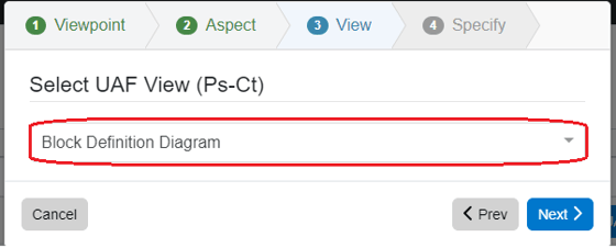 create uaf view step 3