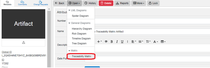 access matrix from entity view
