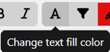 hange text fill color branch construct