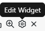 edit widget icon