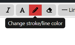 change line color actor branch editing option