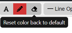 reset color actor branch editing option