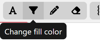 change fill color swimlane editing option