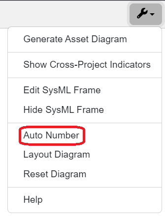 auto number setting