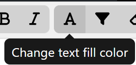 change text color multiple assets ibd