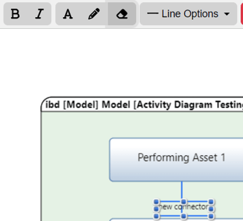 connector editing options ibd